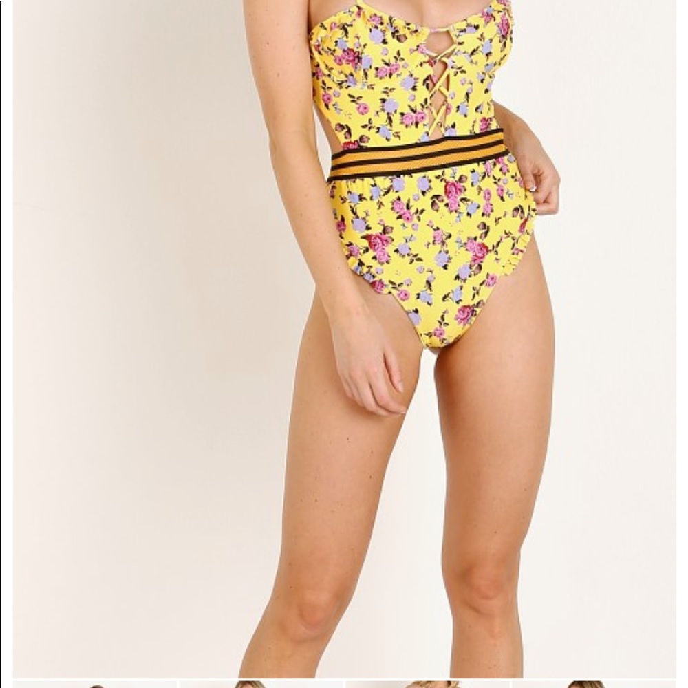 One piece bathing suit
